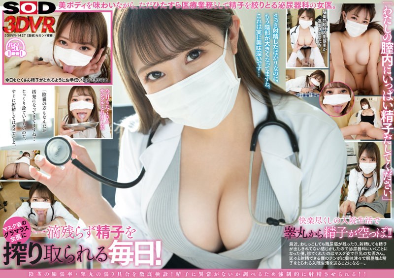 13dsvr01427 【VR】泌尿器科の女医さんが僕の陰茎と精液をしつこいぐらい検査してくる。